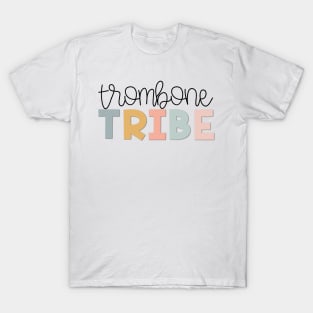 Trombone Tribe Muted Pastels T-Shirt